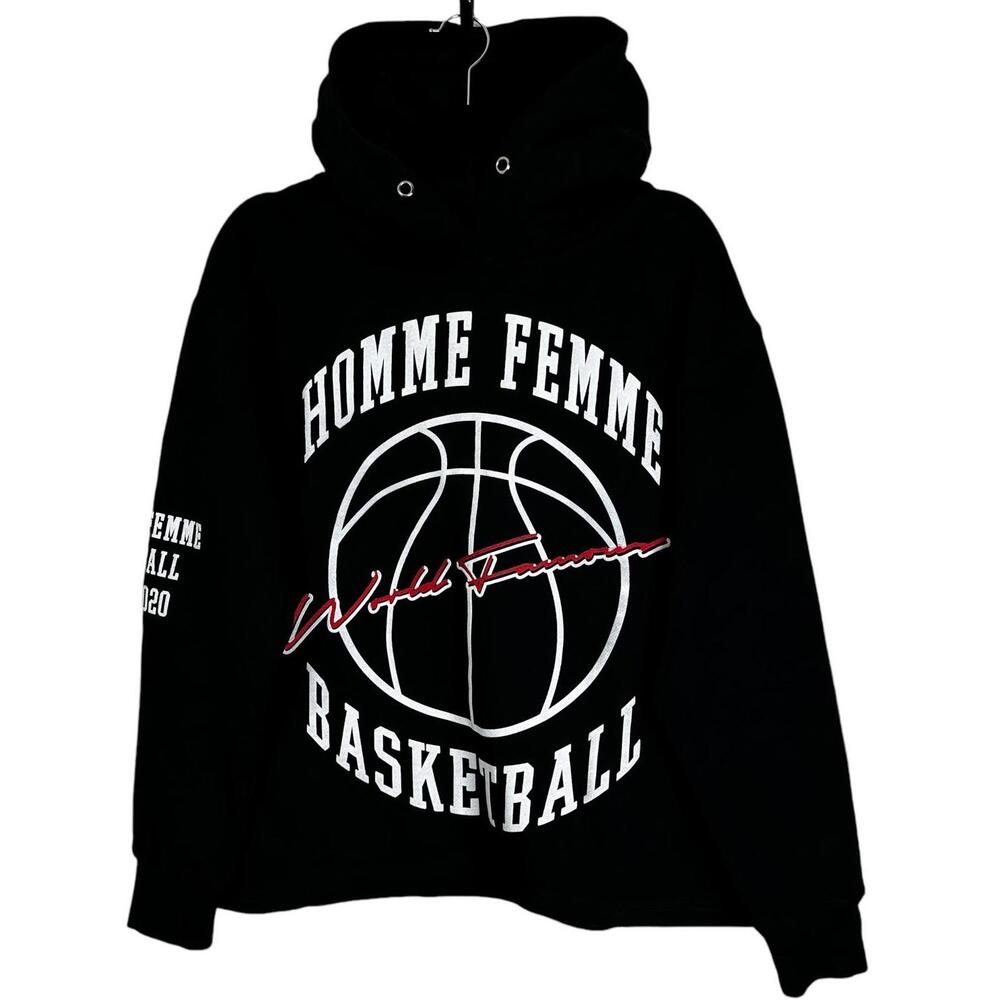 NWT Homme Femme Basketball Hoodie Limited Edition Unisex XS - Picture 1 of 9